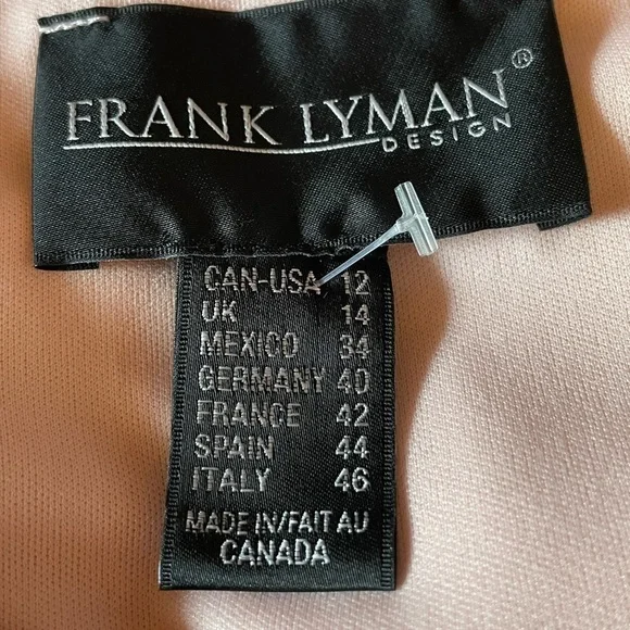 Frank Lyman Designs pink and black dress - Picture 4 of 6